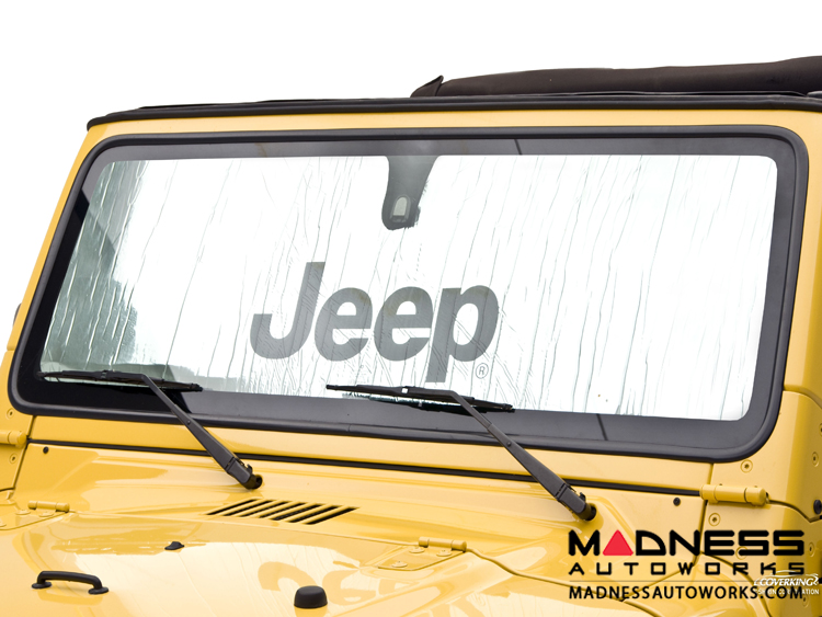 Jeep Wrangler JK Sun Shield - Metallic